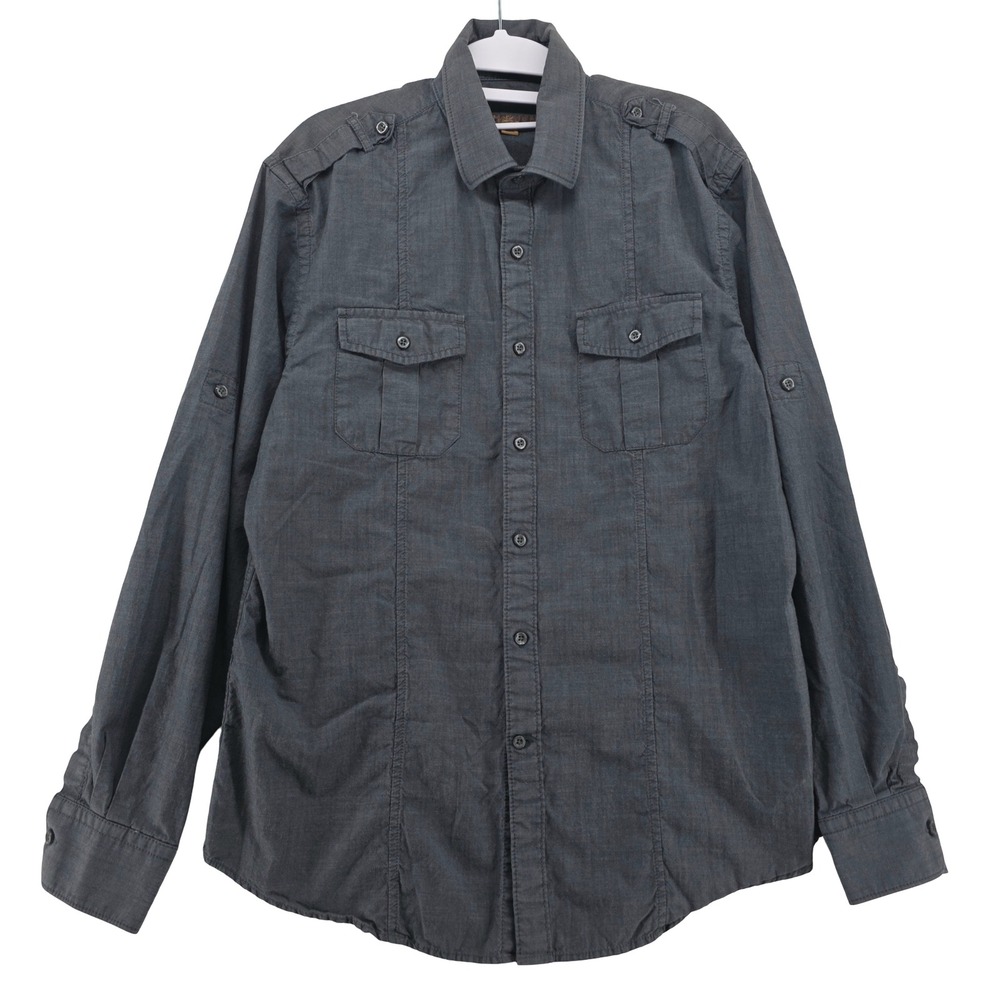 Blue Pronto Uomo Shirt Size L